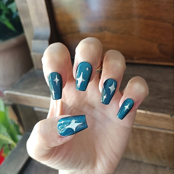 One of a Kind CUSTOM NAILS 10pcs Set Size S The Magician - Picture 2 of 5